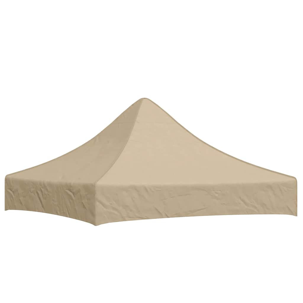 Partyzelt-Dach 2x2 m Beige 270 g/m²