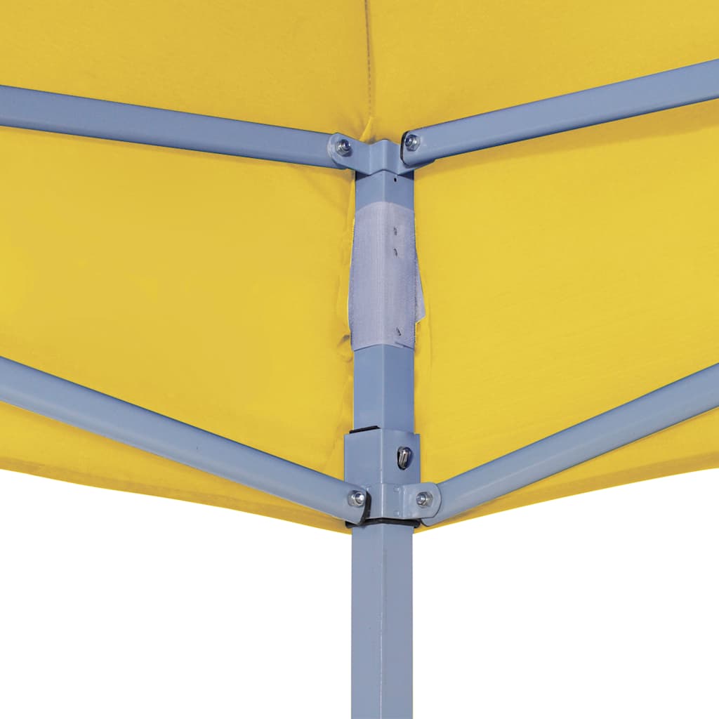 Partyzelt-Dach 2x2 m Gelb 270 g/m²