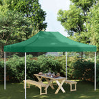 Partyzelt-Dach 4x3 m Grün 270 g/m²
