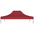 Partyzelt-Dach 4x3 m Burgunderrot 270 g/m²