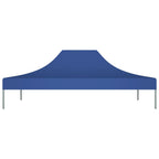 Partyzelt-Dach 4,5x3 m Blau 270 g/m²