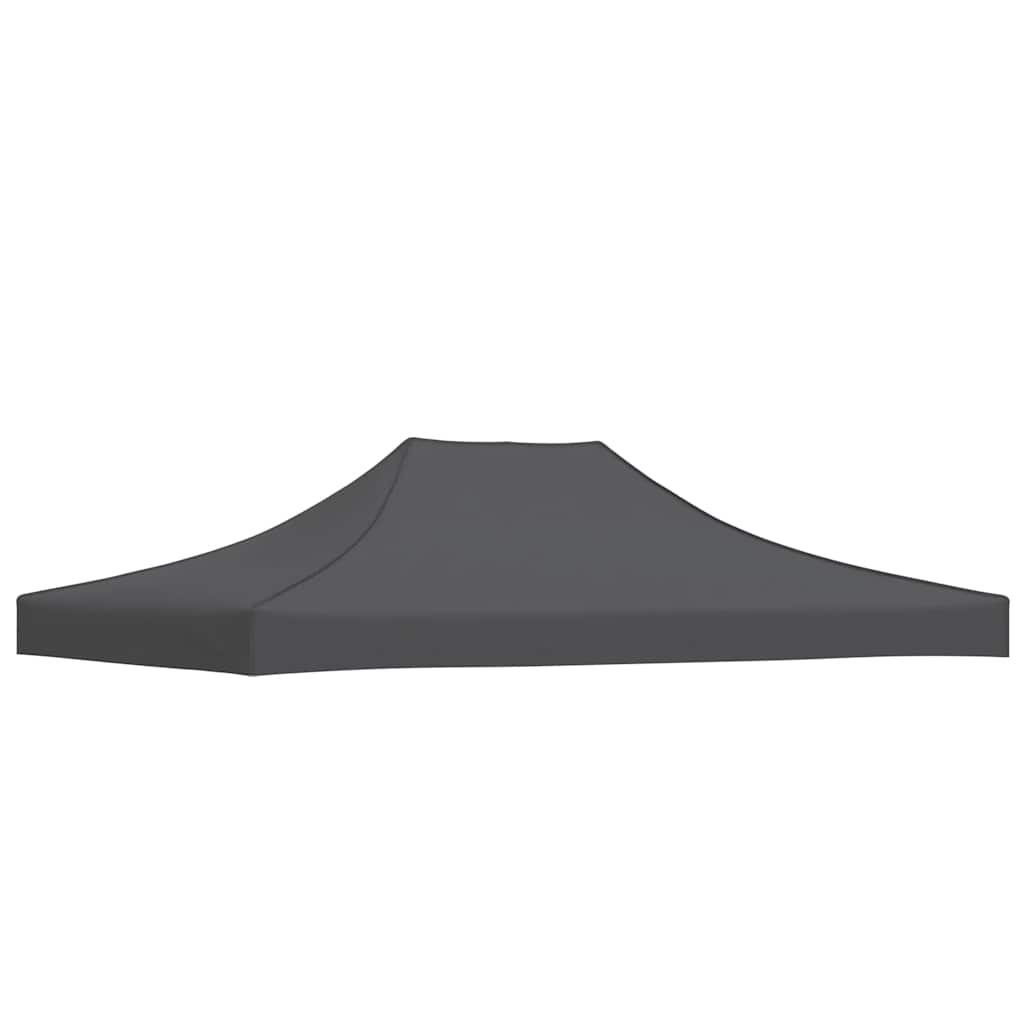 Partyzelt-Dach 4,5x3 m Anthrazit 270 g/m²