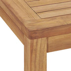 Garten-Esstisch 140x80x77 cm Massivholz Teak