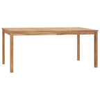 Garten-Esstisch 180x90x77 cm Massivholz Teak