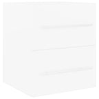 Waschbeckenunterschrank Weiß 41x38,5x48 cm Holzwerkstoff