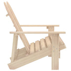Adirondack-Gartenbank 2-Sitzer Massivholz Tanne