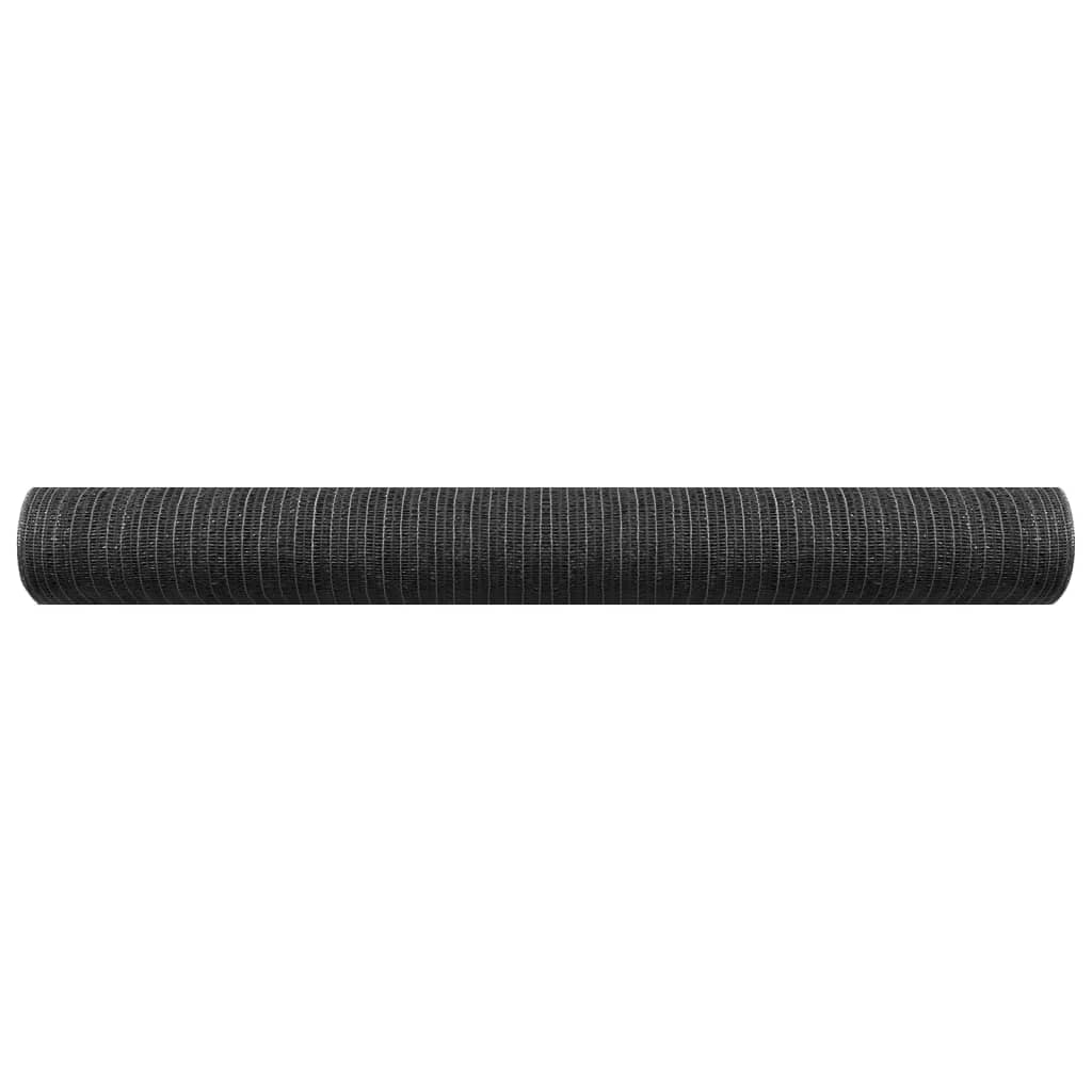 Zaunblende Anthrazit 1,2x10 m HDPE 195 g/m²