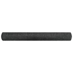 Zaunblende Schwarz 1,2x10 m HDPE 195 g/m²