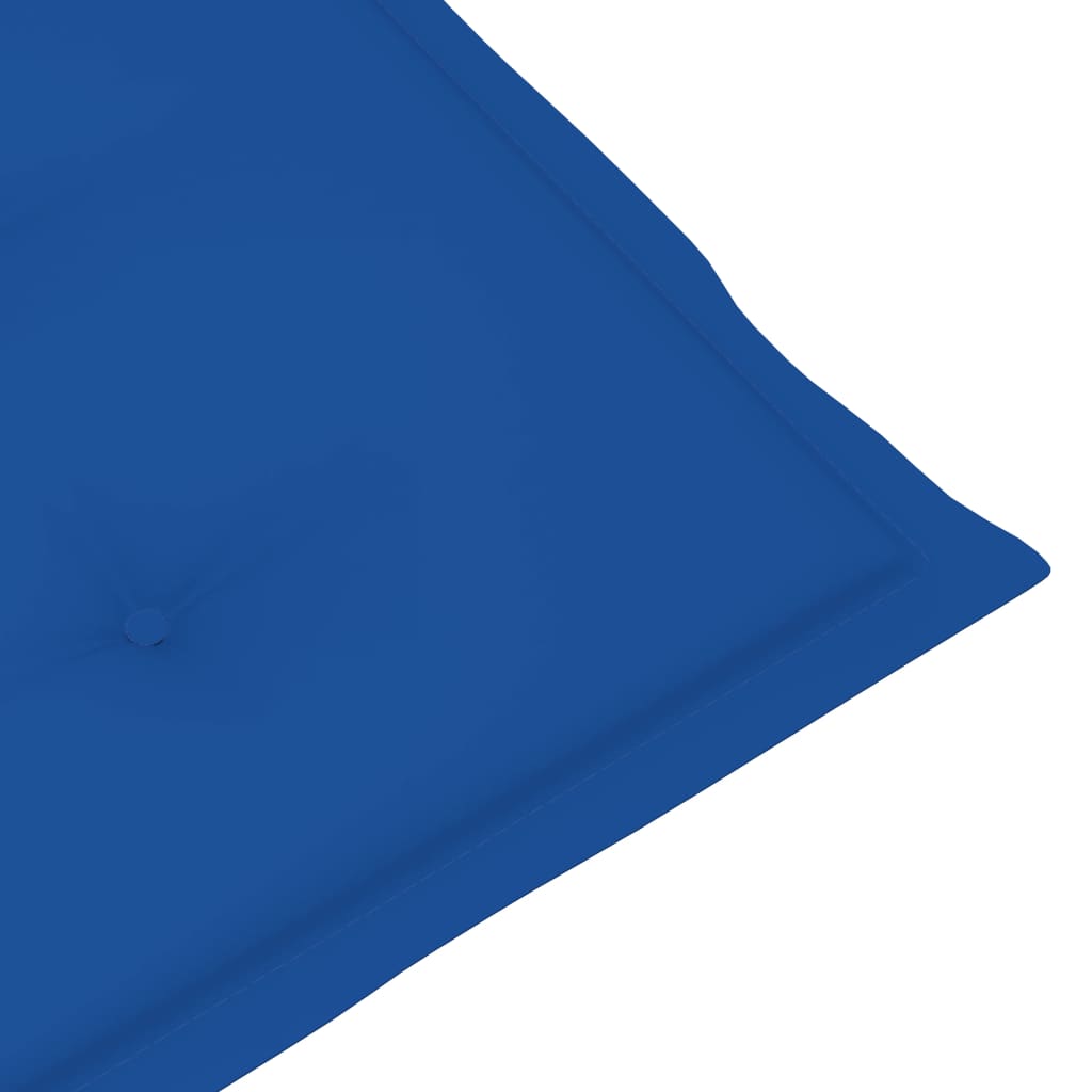 Schaukelstuhl mit Auflagen Massivholz Akazie