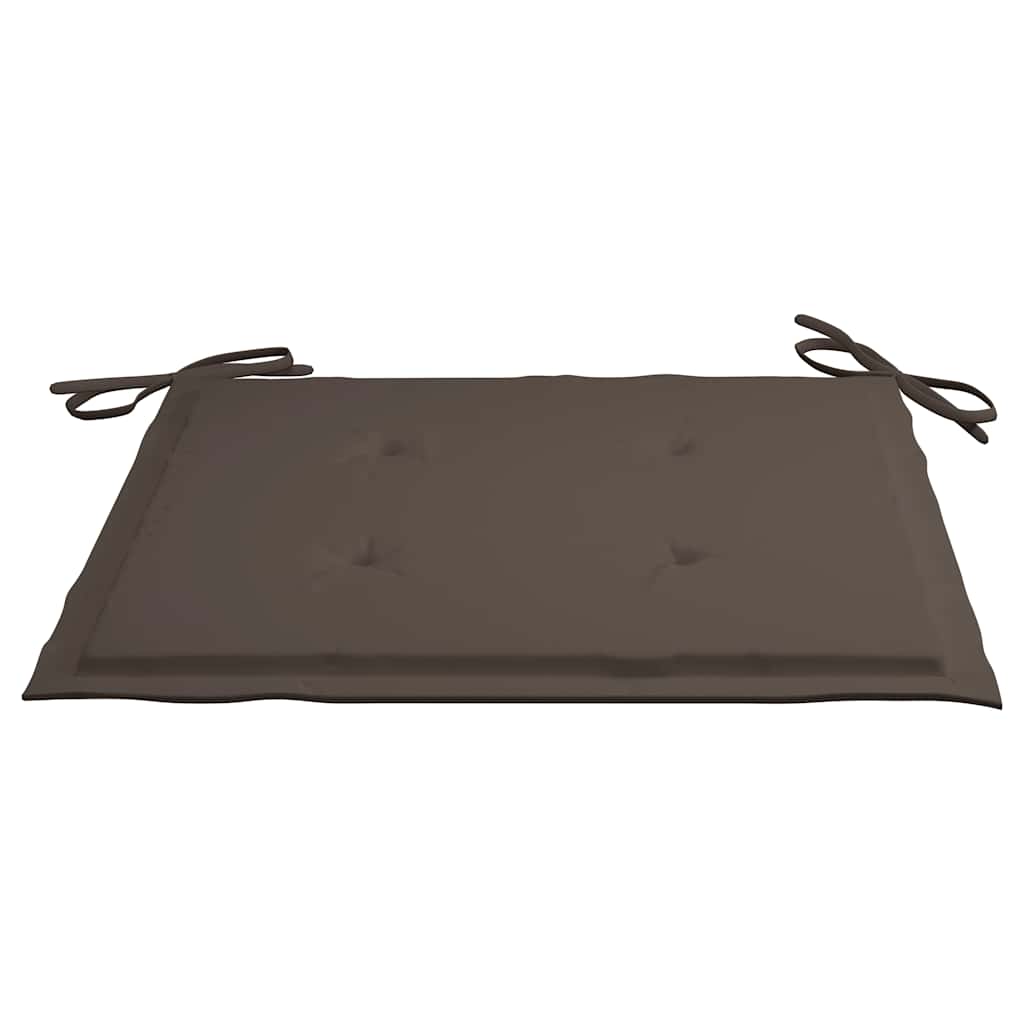 Klappbare Gartenstühle 2 Stk. mit Sitzkissen Massivholz Akazie