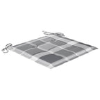 Klappbare Gartenstühle 2 Stk. mit Kissen Massivholz Akazie