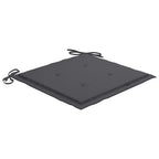 Klappbare Gartenstühle 2 Stk. mit Kissen Massivholz Akazie