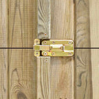 Fahrradgarage 232x110x170 cm Kiefernholz Imprägniert