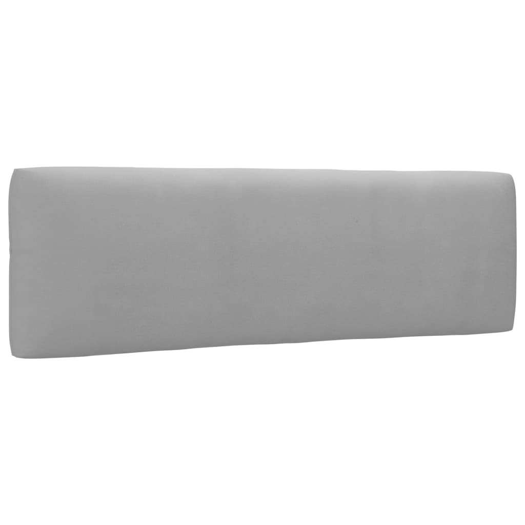 2-Sitzer-Palettensofa mit Kissen Grau Imprägniertes Kiefernholz