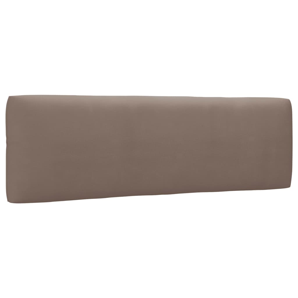 2-Sitzer-Palettensofa mit Kissen Grau Imprägniertes Kiefernholz