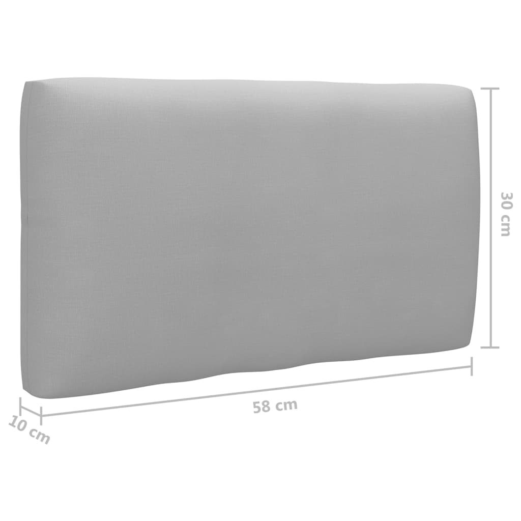 2-Sitzer-Palettensofa Weiß Imprägniertes Kiefernholz