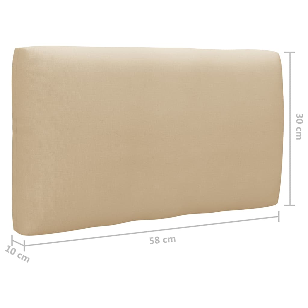 2-Sitzer-Palettensofa Weiß Imprägniertes Kiefernholz