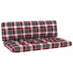 4-tlg. Paletten-Lounge-Set mit Kissen Imprägniertes Kiefernholz
