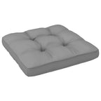 4-tlg. Paletten-Lounge-Set Weiß Imprägniertes Kiefernholz