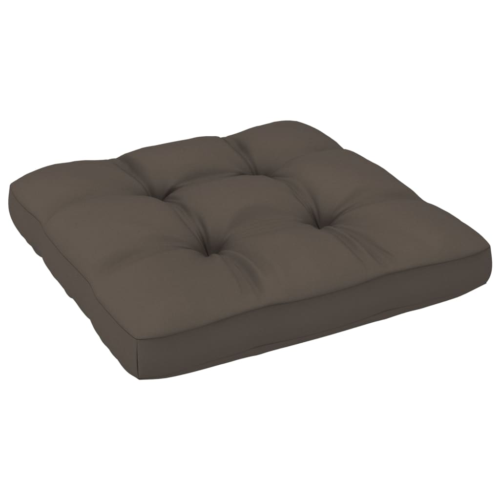 4-tlg. Paletten-Lounge-Set Weiß Imprägniertes Kiefernholz