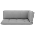 6-tlg. Paletten-Lounge-Set Weiß Imprägniertes Kiefernholz
