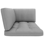 6-tlg. Paletten-Lounge-Set Weiß Imprägniertes Kiefernholz
