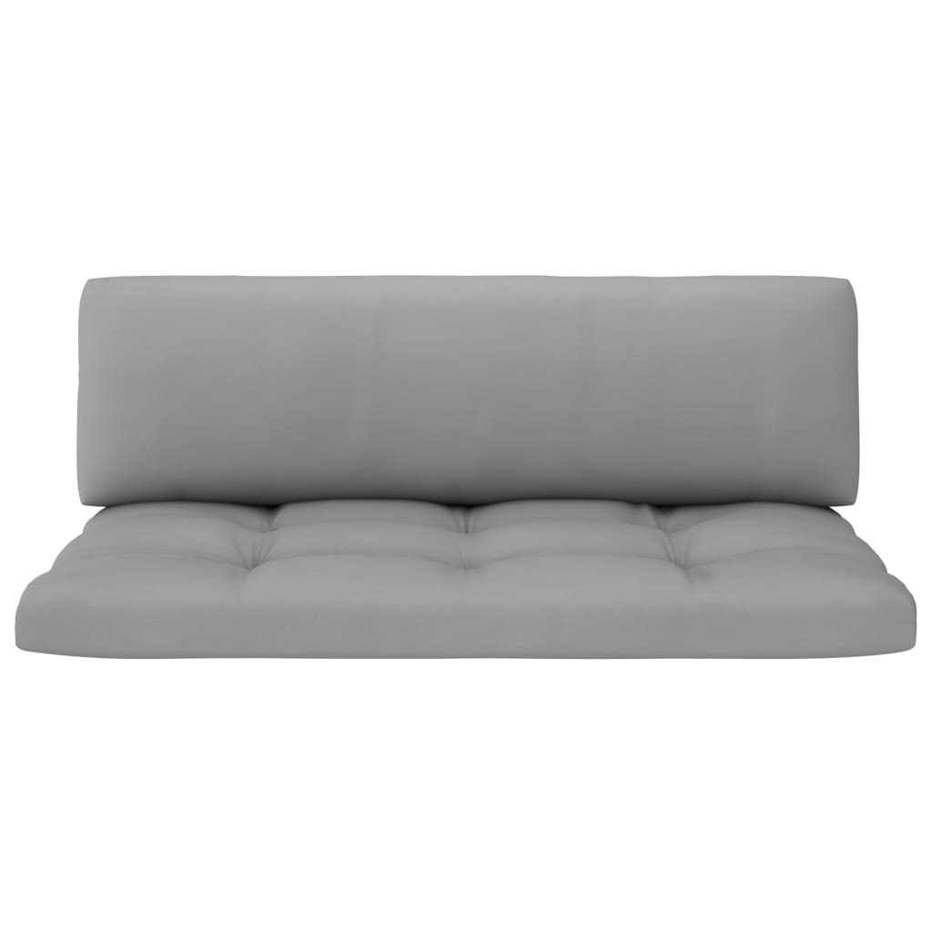 6-tlg. Paletten-Lounge-Set Weiß Imprägniertes Kiefernholz