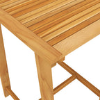 5-tlg. Gartenbar-Set mit Kissen Braun