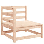 3-tlg. Garten-Lounge-Set Massivholz Kiefer