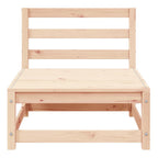 3-tlg. Garten-Lounge-Set Massivholz Kiefer