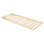 Lattenrost mit 13 Latten Verstellbares Kopfteil 80x200 cm