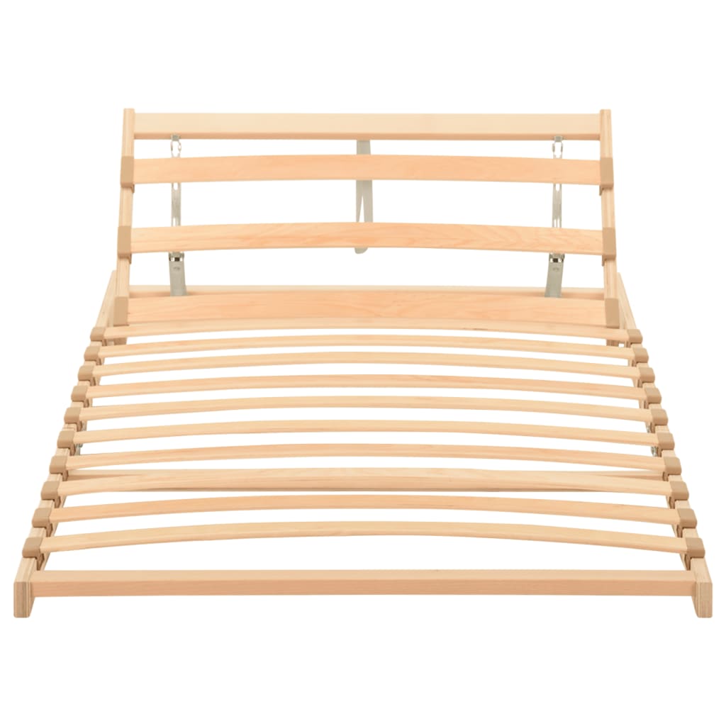 Lattenrost mit 13 Latten Verstellbares Kopfteil 80x200 cm