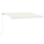 Markise Automatisch Einziehbar 450x300 cm Creme