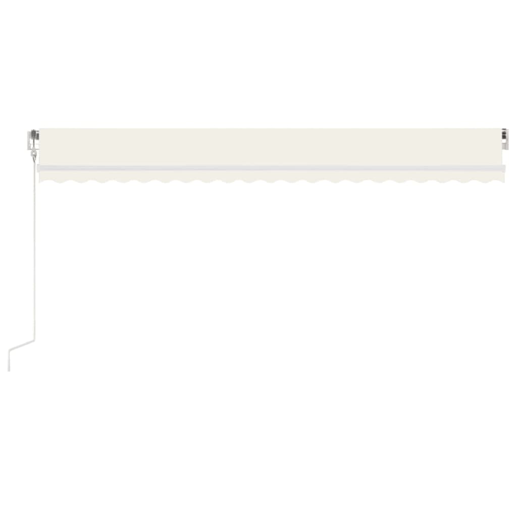 Markise Automatisch Einziehbar 500x300 cm Creme