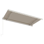 Markise Automatisch Einziehbar 500x300 cm Creme