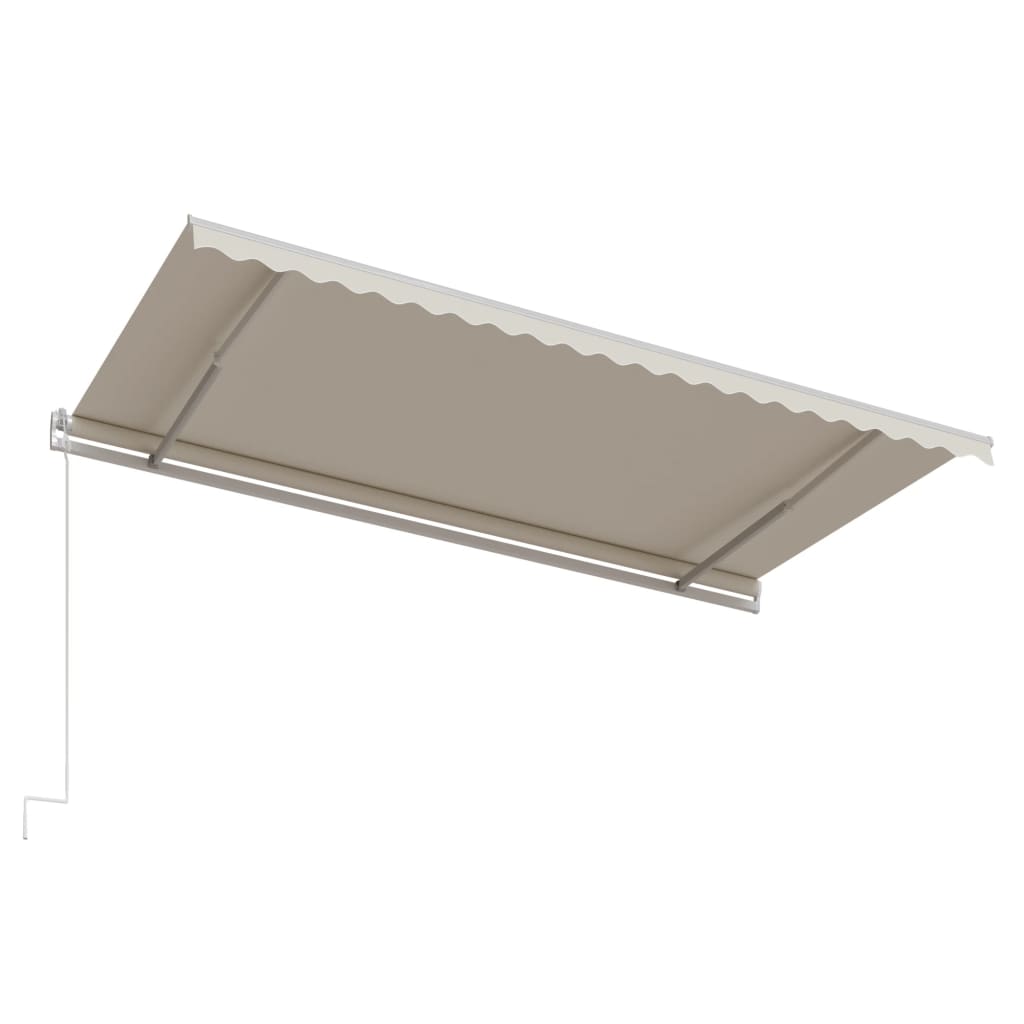 Markise Automatisch Einziehbar 500x300 cm Creme