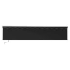 Markise Manuell Einziehbar mit Rollo & LED 6x3 m Anthrazit