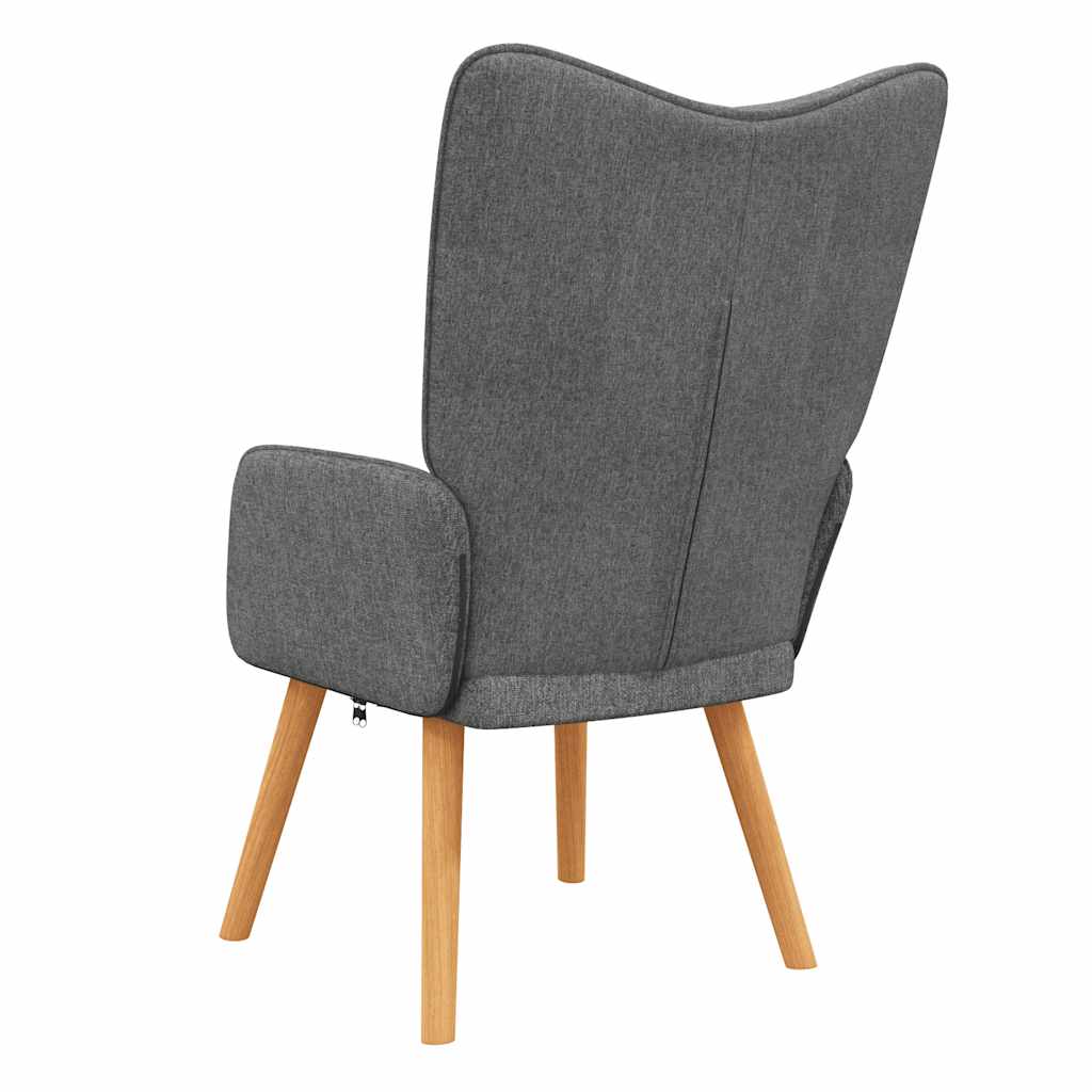 Relaxsessel Dunkelgrau Stoff
