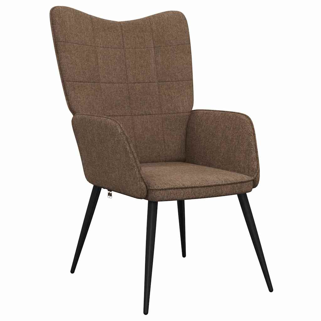 Relaxsessel Braun Stoff