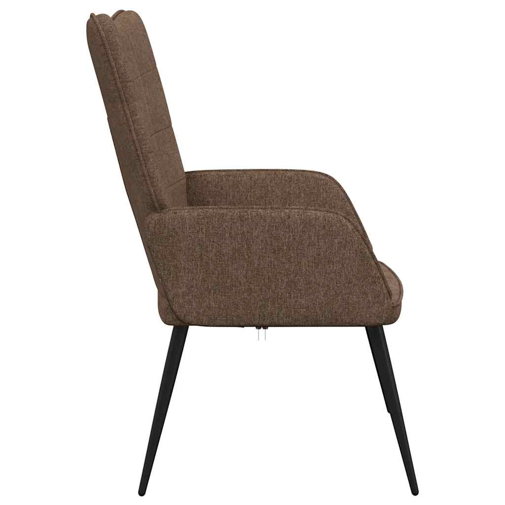 Relaxsessel Braun Stoff