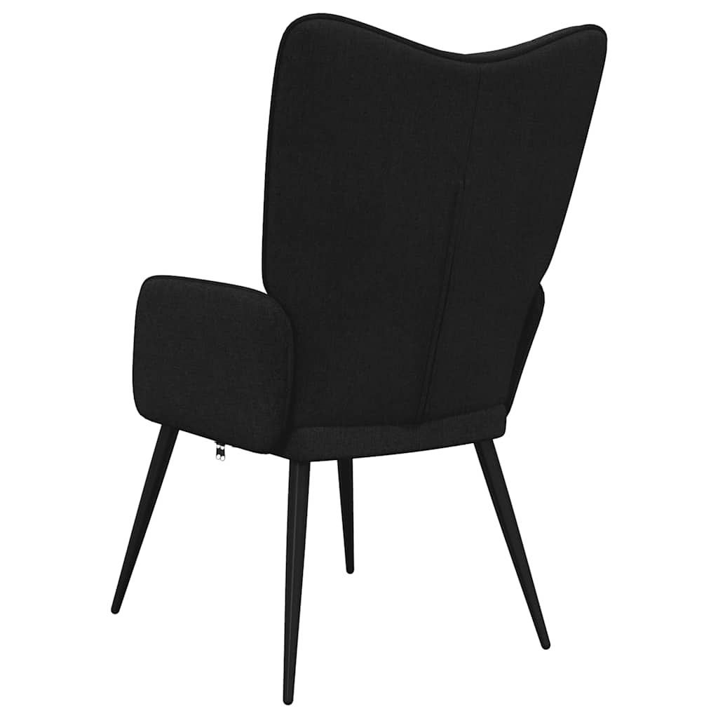 Relaxsessel Schwarz Stoff