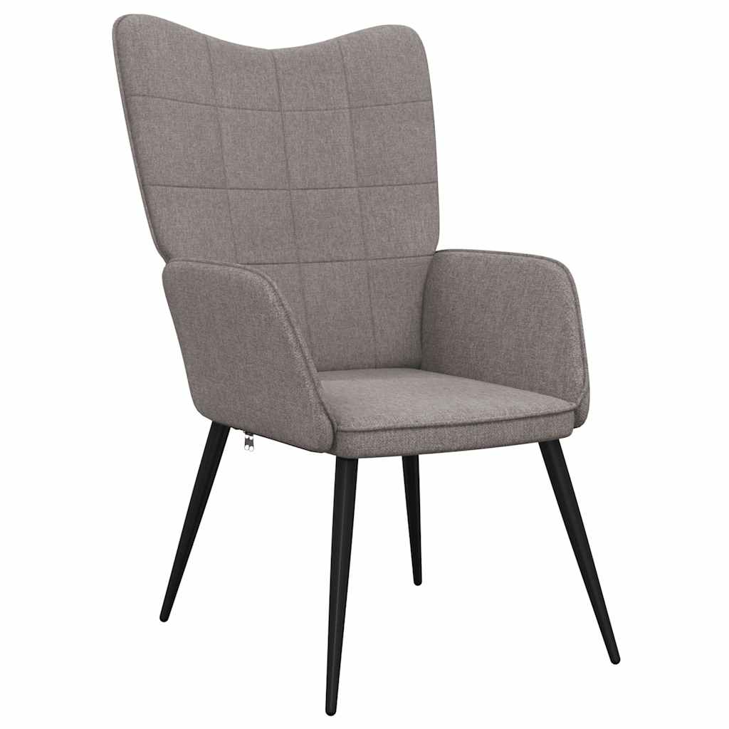 Relaxsessel Taupe Stoff