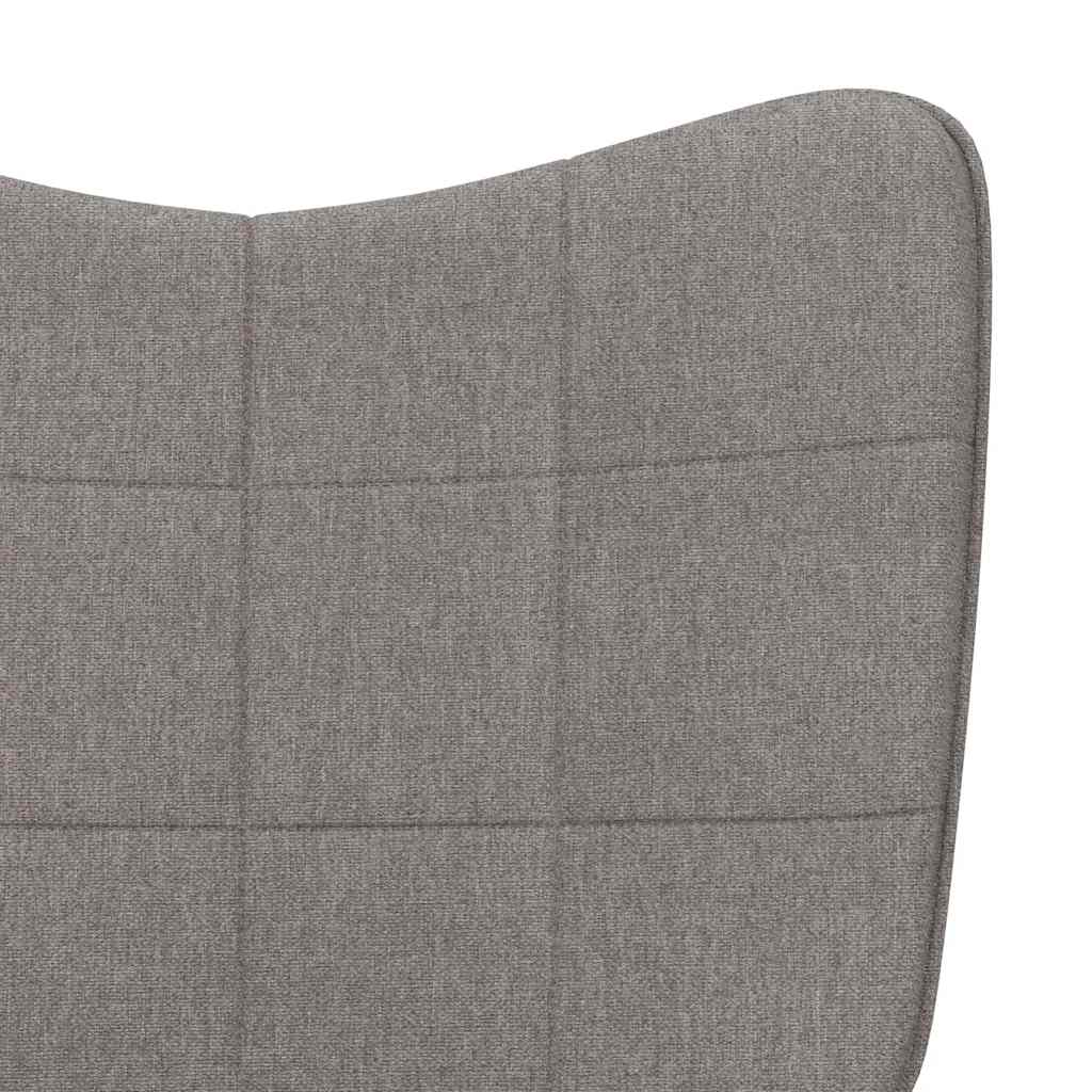 Relaxsessel Taupe Stoff