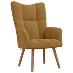 Relaxsessel Braun Samt