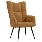 Relaxsessel Braun Samt
