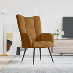 Relaxsessel Braun Samt