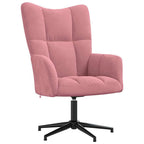 Relaxsessel Rosa Samt