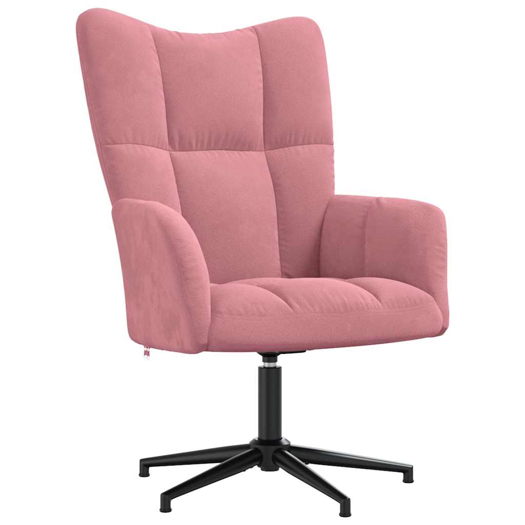 Relaxsessel Rosa Samt