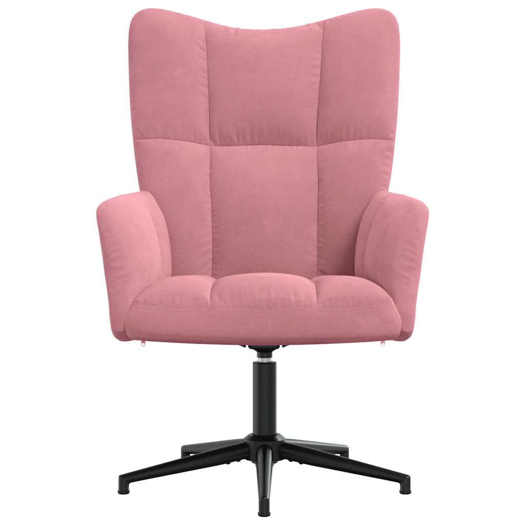 Relaxsessel Rosa Samt