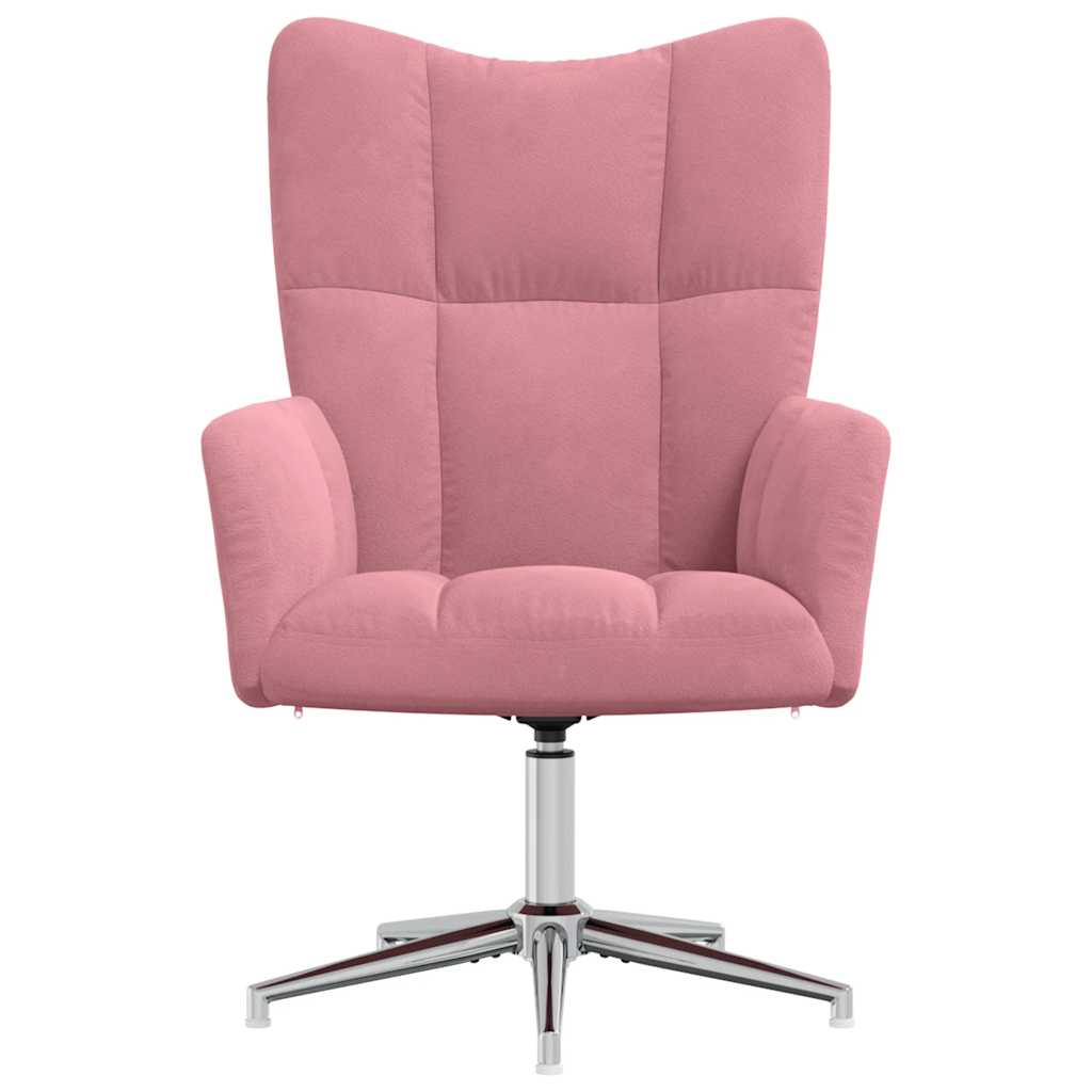 Relaxsessel Rosa Samt